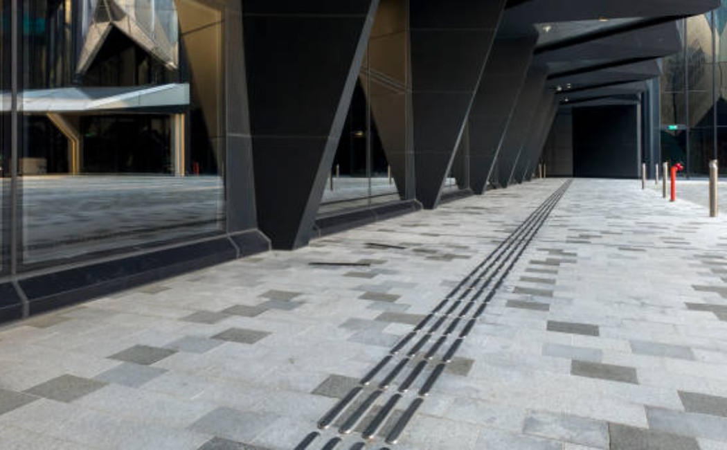 Freshly paved hotel corridor by Jim’s Paving & Chip Sealing