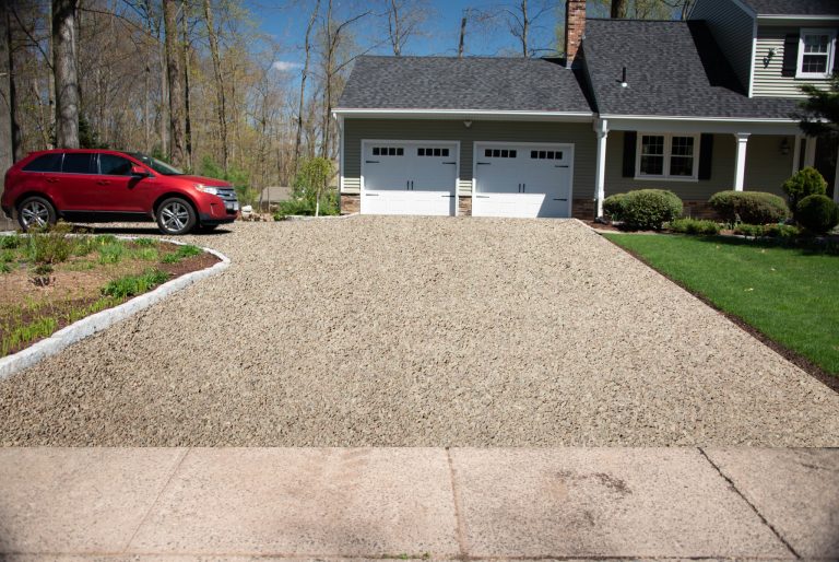 Chip Seal Driveways provide a durable, attractive surface for a well-maintained residential driveway.