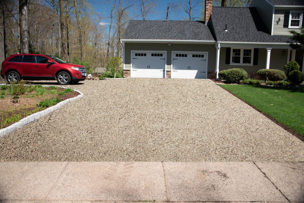 Chip Seal Driveways provide a durable, attractive surface for a well-maintained residential driveway.